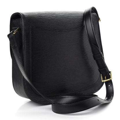 Louis Vuitton Epi Saint Cloud GM Black 3 of 8