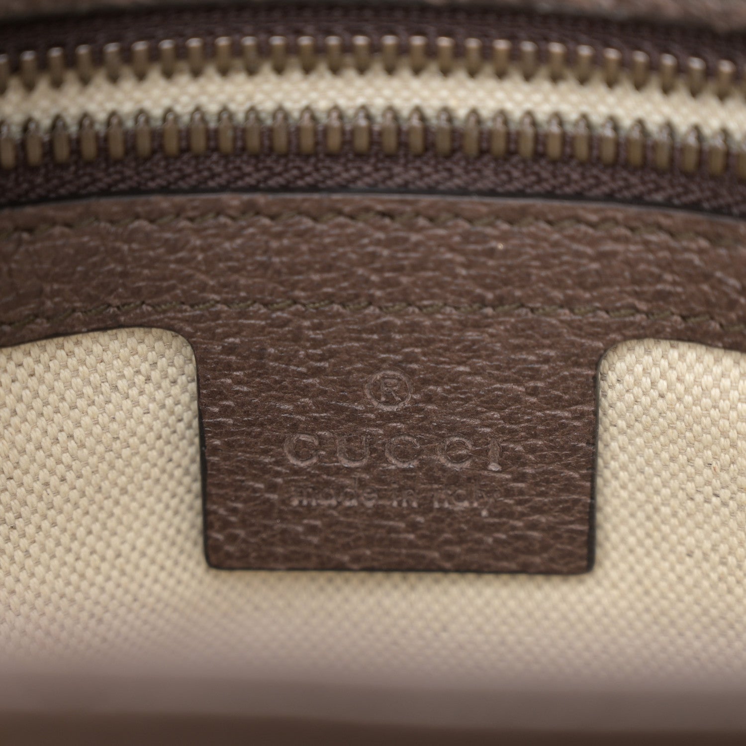 Gucci GG Supreme Monogram Web Medium Ophidia Shoulder Bag Beige New Acero 6 of 10