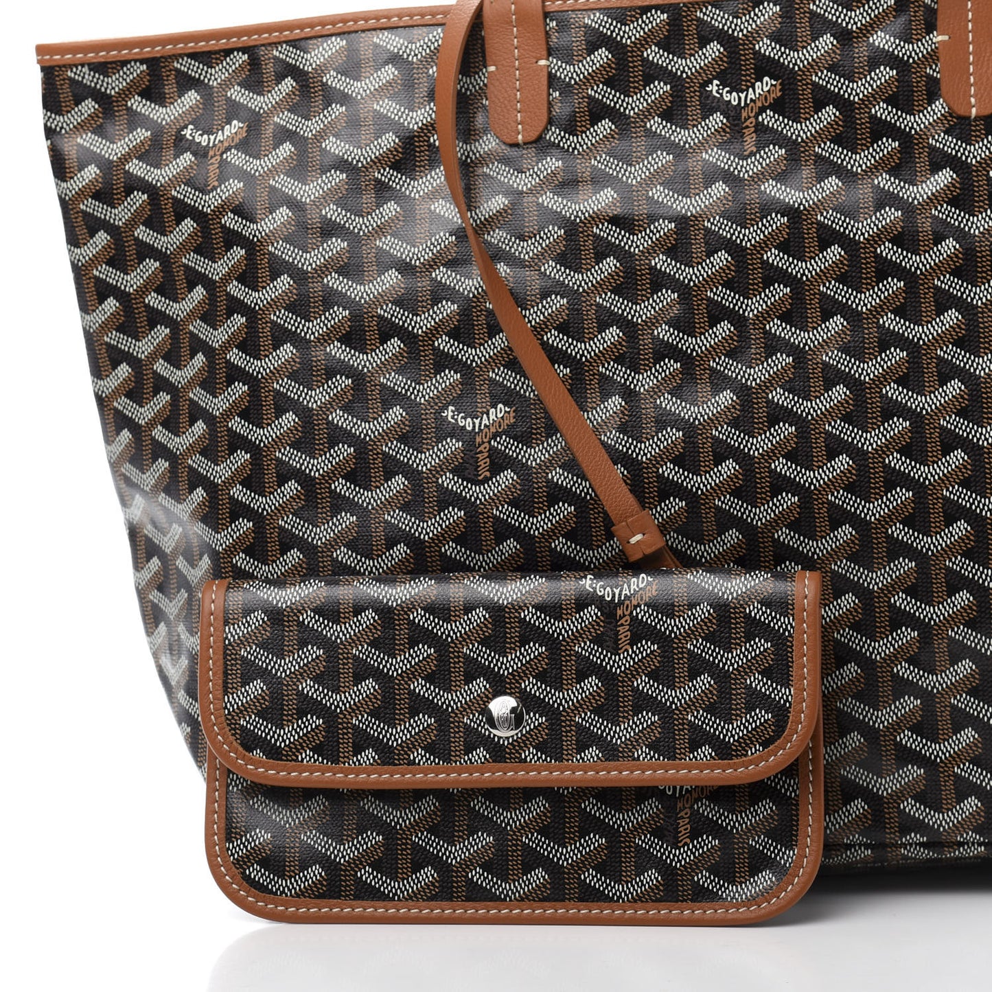 Goyardine Saint Louis PM Black Gold