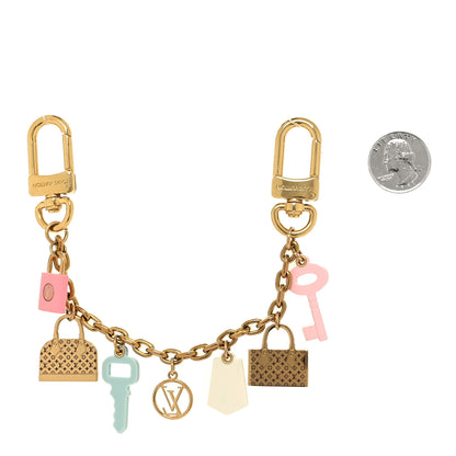 Louis Vuitton Iconics Chain Key Chain Bag Charm Multicolor 2 of 4