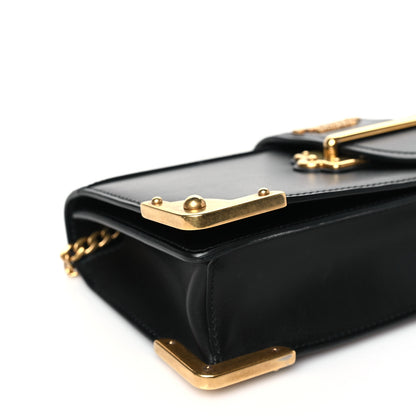 Prada City Calfskin Saffiano Cahier Pochette Black 8 of 10