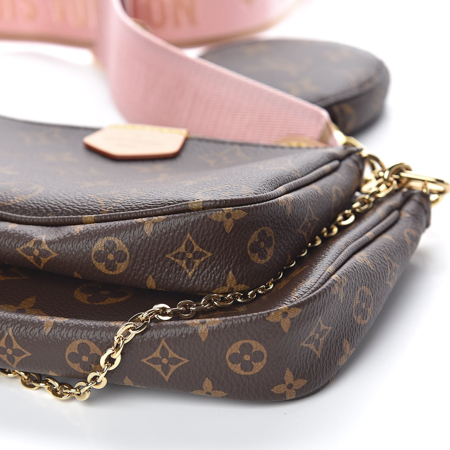 Monogram Multi Pochette Accessories Rose Clair