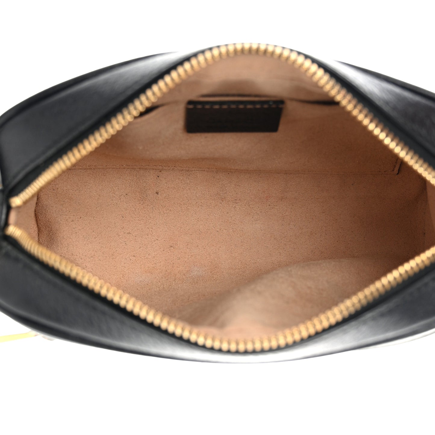 Calfskin Web Mini Ophidia Shoulder Bag Black