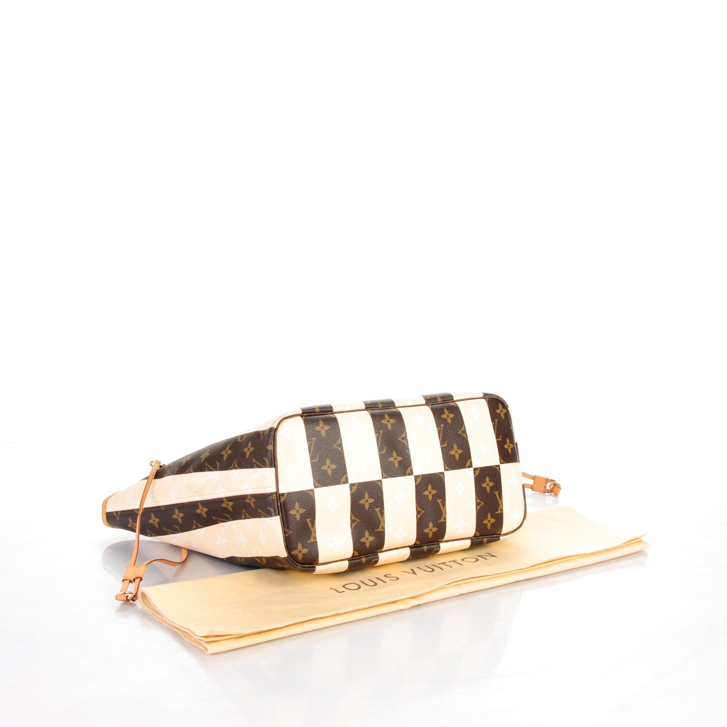 Louis Vuitton Monogram Rayures Neverfull MM 4 of 8
