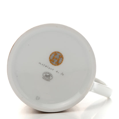 Hermes Porcelain Mosaique au 24 Mug Gold 4 of 7