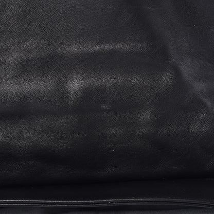 Chanel Calfskin Coco Pleats Flap Black 16 of 19