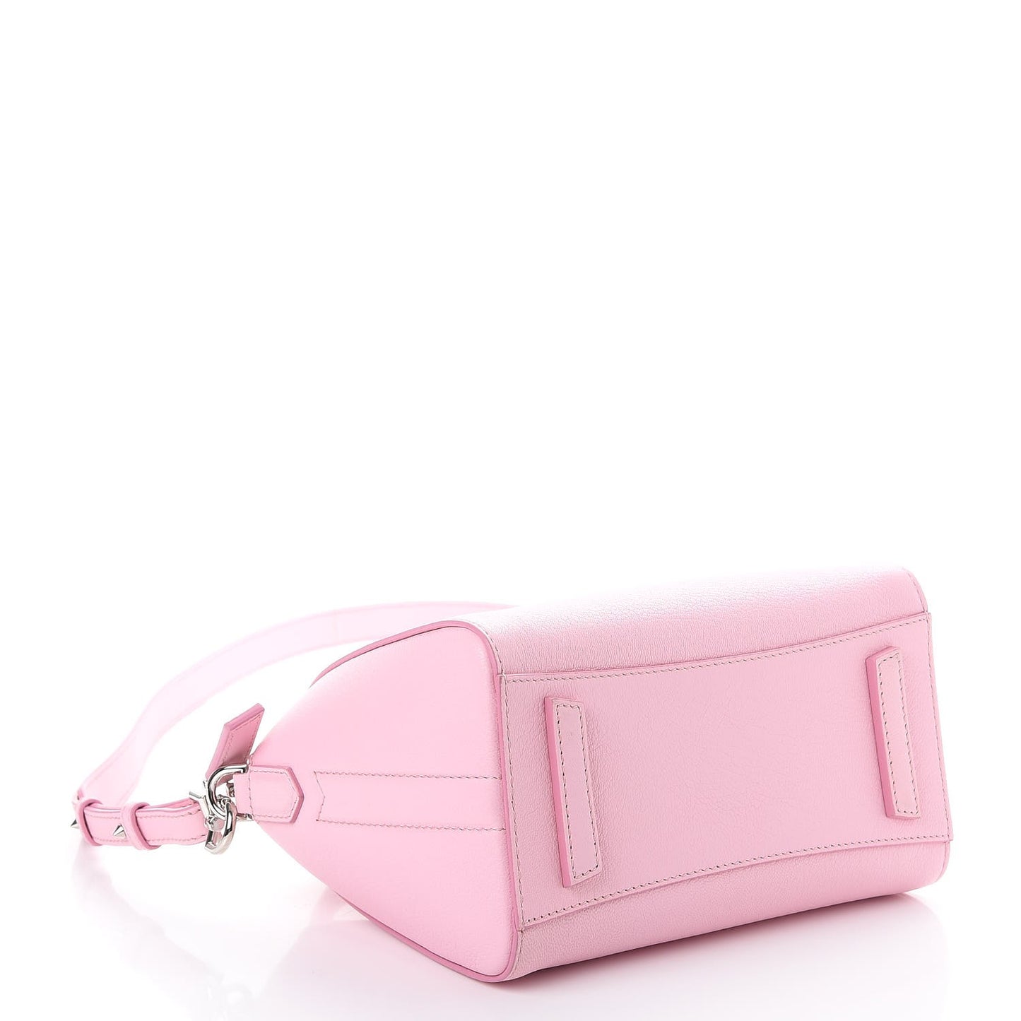 Sugar Goatskin Mini Antigona Bright Pink