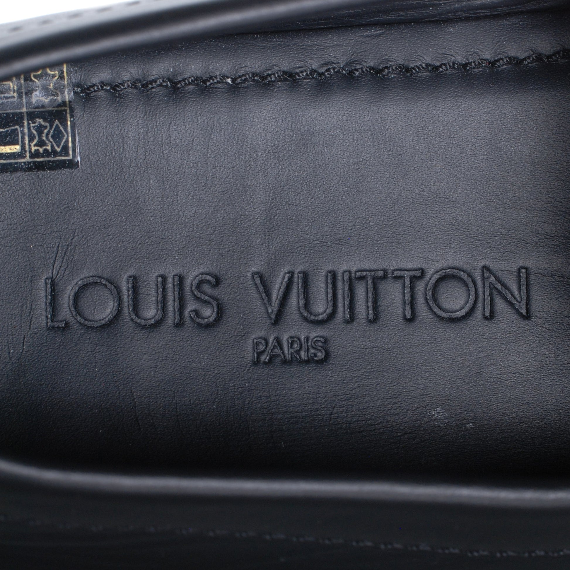 Louis Vuitton Leather Monte Carlo Loafers 10 Black 6 of 9