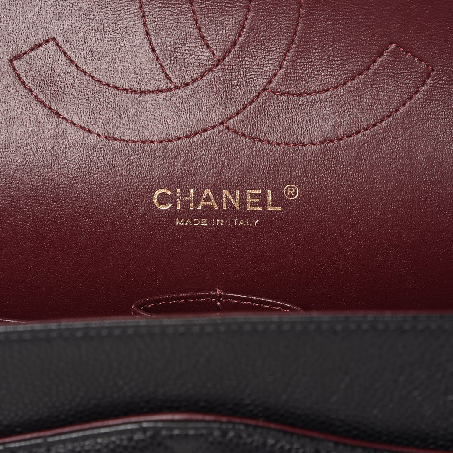 Chanel Caviar Quilted Jumbo Double Flap Black 6 of 9