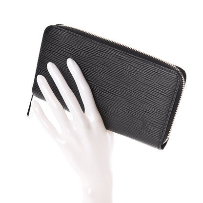 Louis Vuitton Epi Zippy Wallet Black 2 of 7
