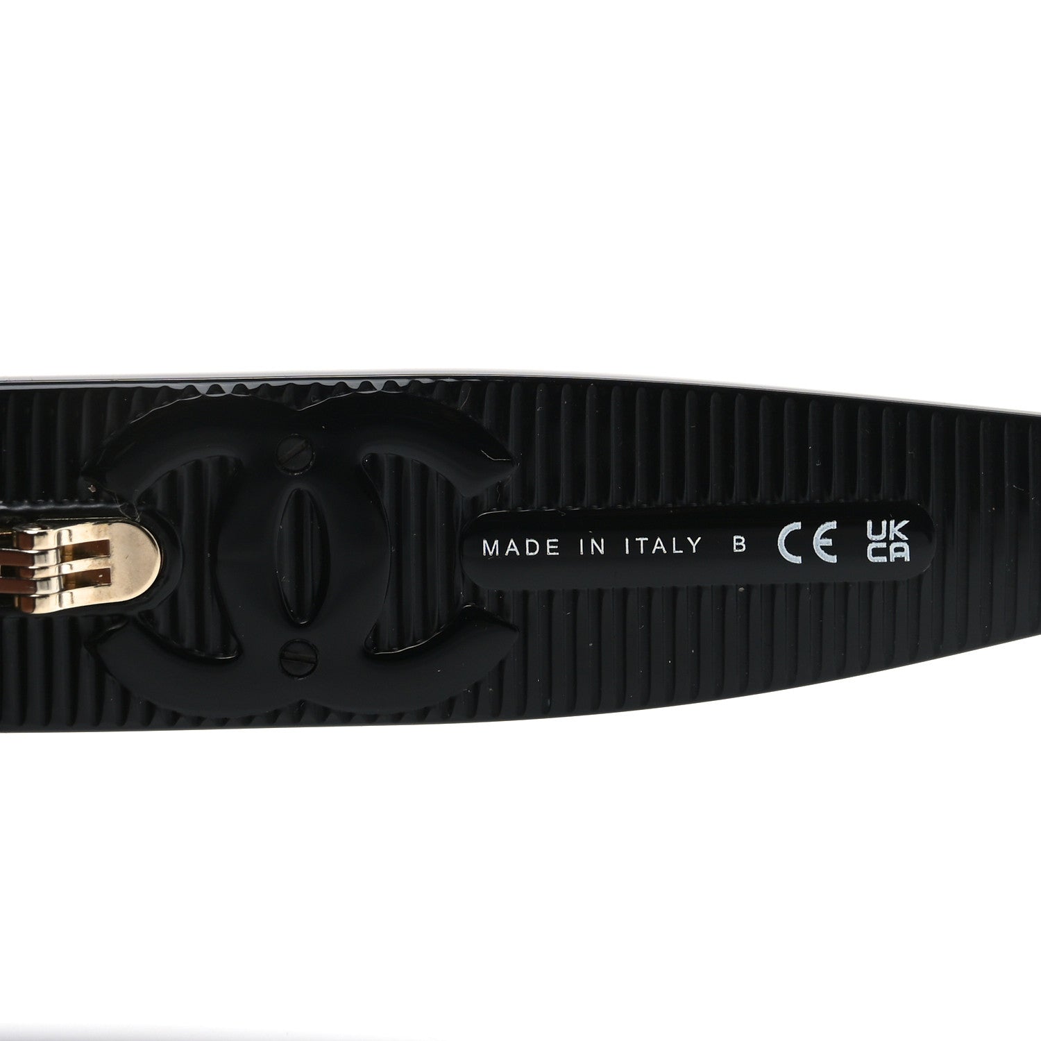 Chanel Acetate Rectangle Sunglasses 5493-A Black 7 of 7