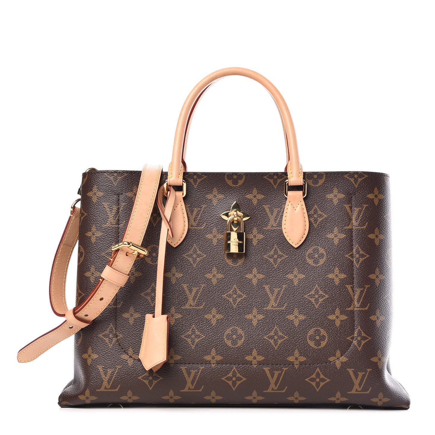 Monogram Flower Tote