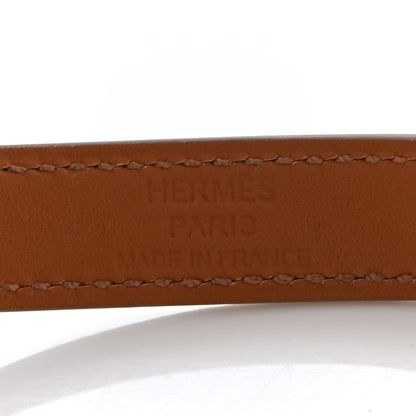 Hermes Epsom Kelly Double Tour Bracelet XS Lime 6 of 6