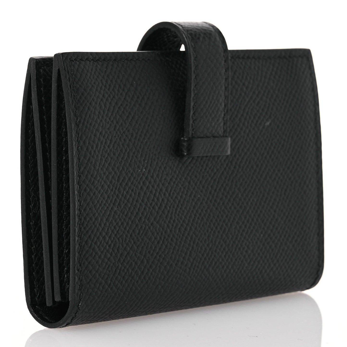 Epsom Monochrome Bearn Card Holder Wallet Black