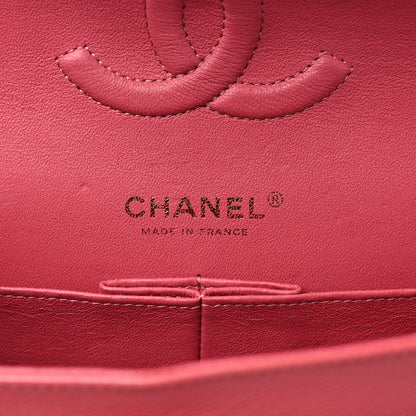 Chanel Caviar Quilted Medium Double Flap Pink 6 of 17