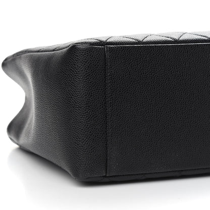 Chanel Caviar Quilted Grand Shopping Tote GST Black 8 of 9