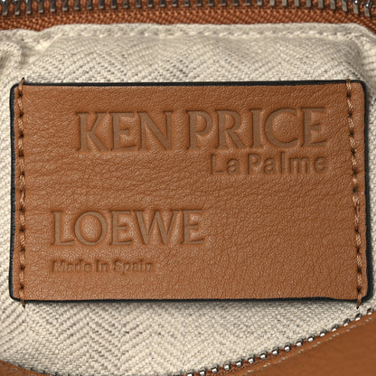 Loewe X KEN PRICE Calfskin Small La Palme Puzzle Bag Amber 6 of 12