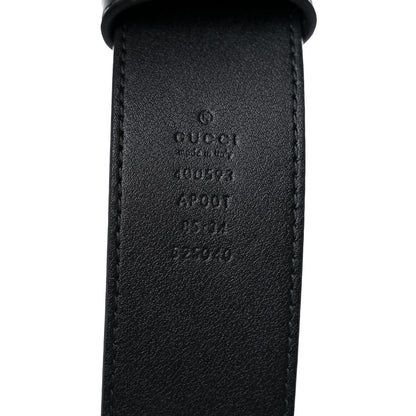 Gucci Calfskin Double G 40mm Belt 85 34 Black 3 of 5