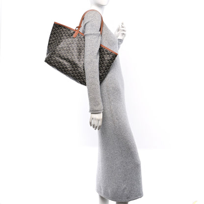 Goyard Goyardine Saint Louis PM Black Gold 2 of 12