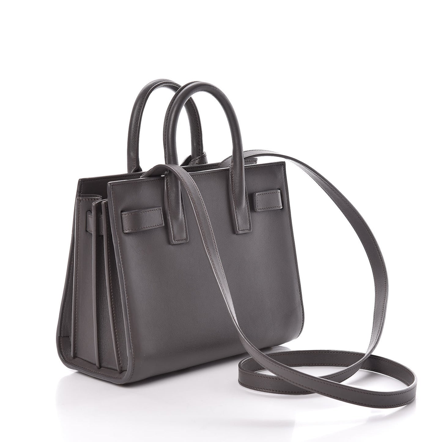Calfskin Nano Sac De Jour Fog
