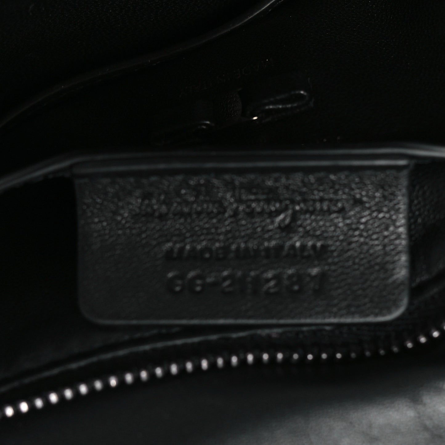 Calfskin Small Viva Bow Shoulder Bag Black