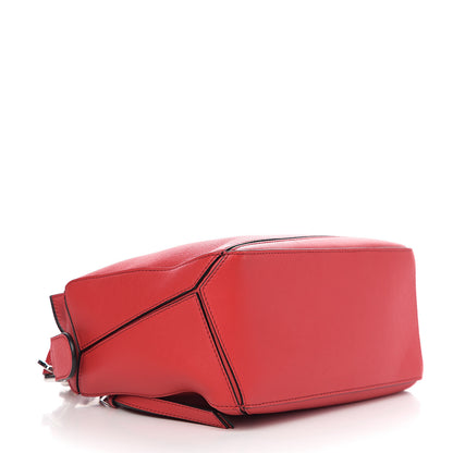 Loewe Calfskin Small Puzzle Bag Scarlet 3 of 9