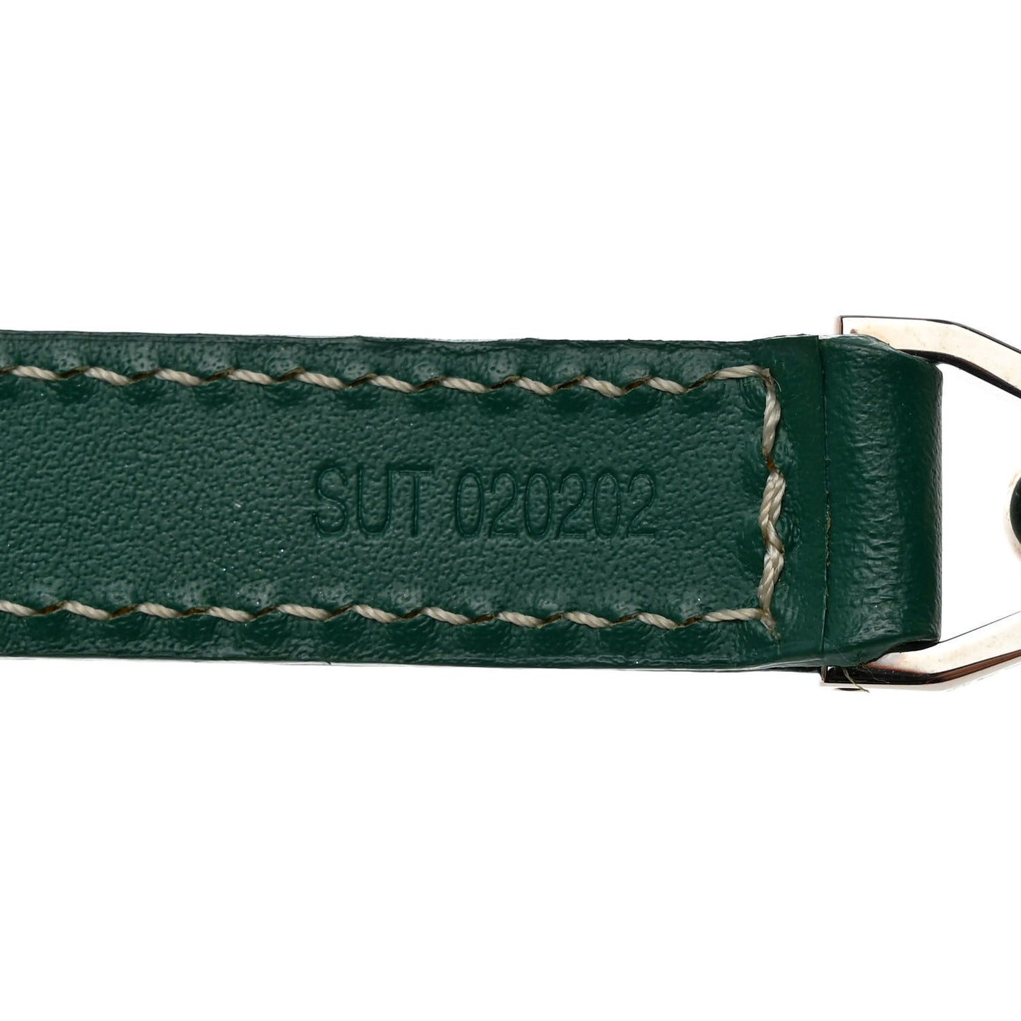Calfskin Adjustable Shoulder Strap Green