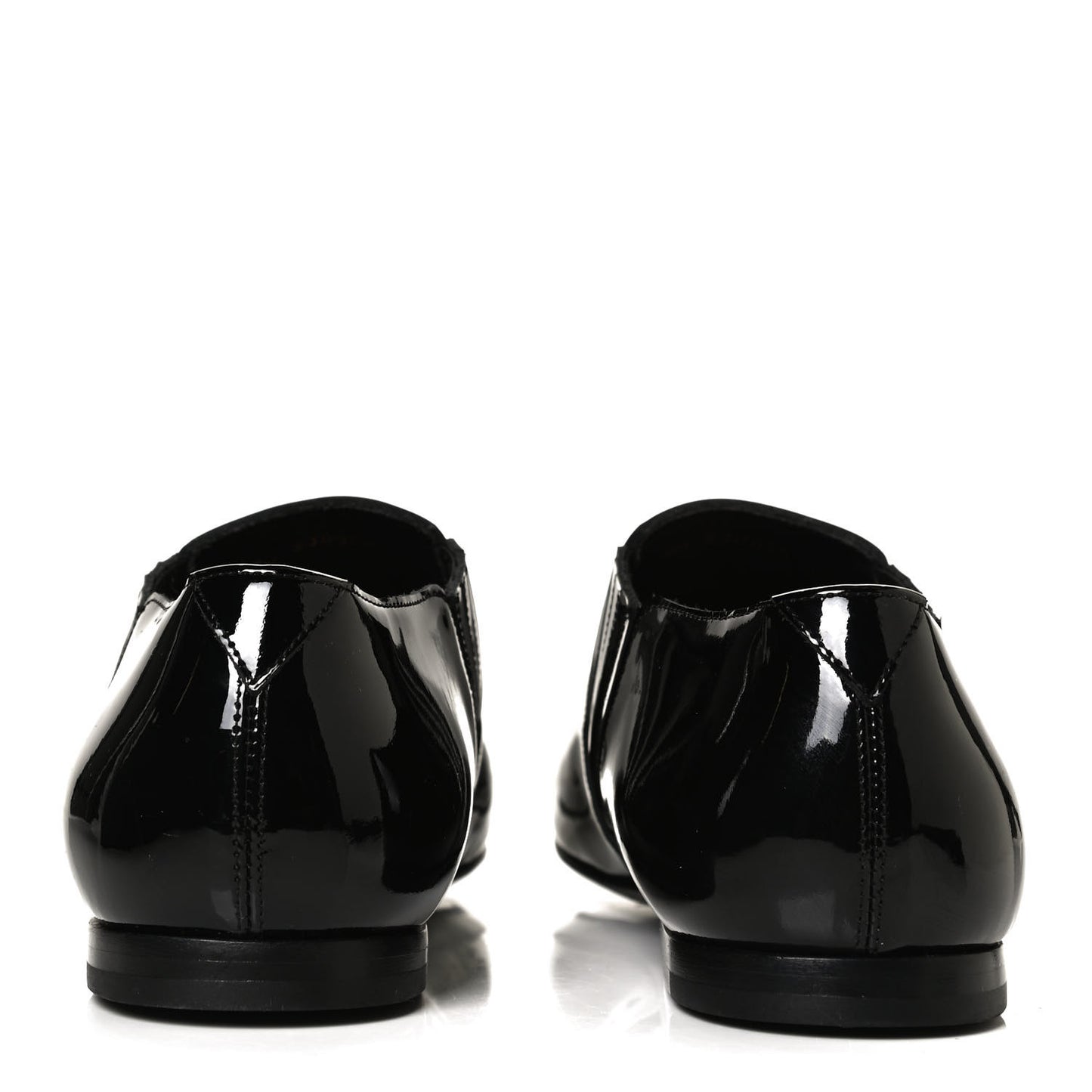 Patent Leather Connor Cropped Chelsea Boots 39.5 Black