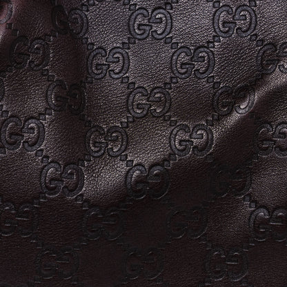 Gucci Guccissima Medium Sukey Tote Chocolate 7 of 17