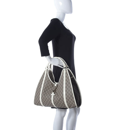 Gucci Monogram Large Joy Shoulder Bag White 2 of 19