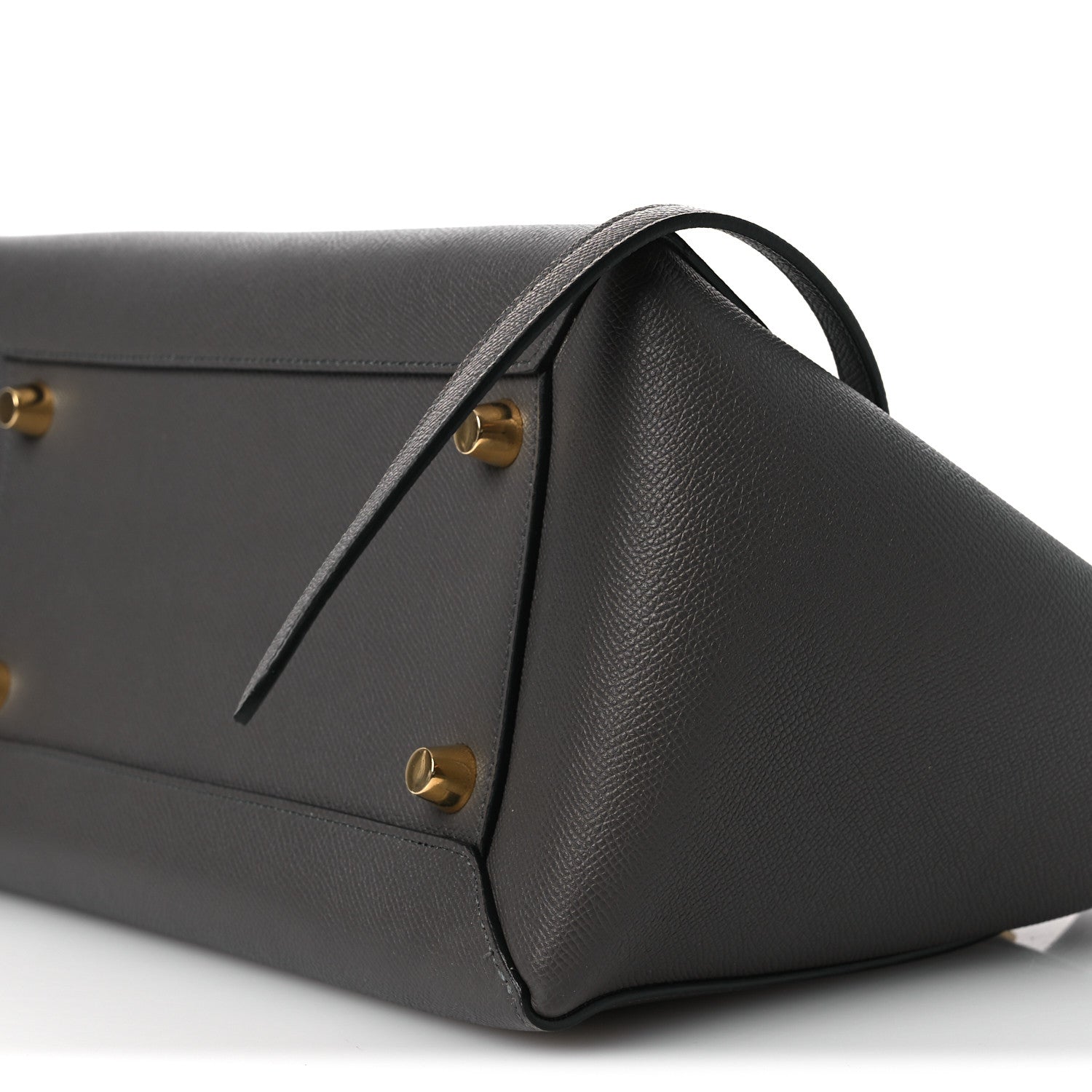 Celine Grained Calfskin Mini Belt Bag Grey Grey 10 of 12
