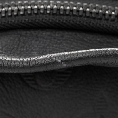 Louis Vuitton Calfskin Monogram Shadow Discovery Bumbag Black 10 of 12