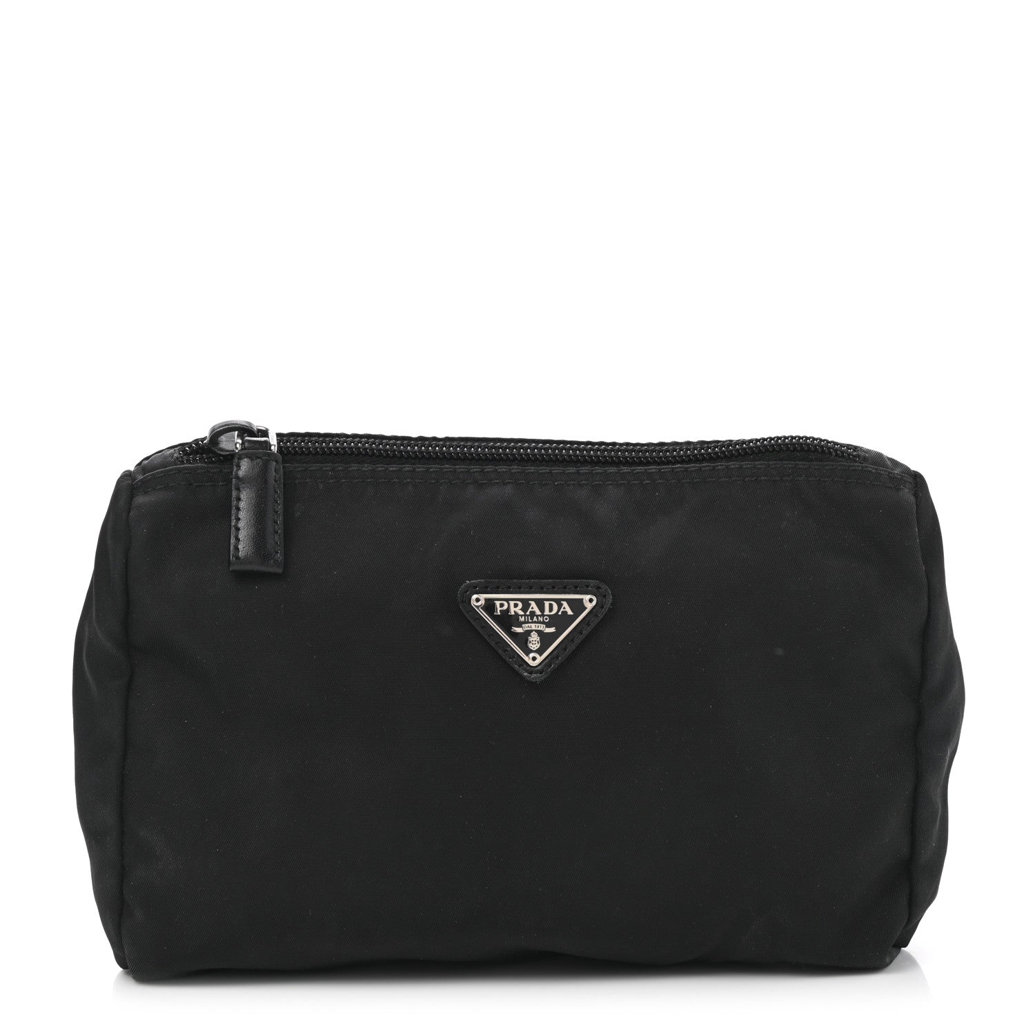 Prada Nylon Tessuto Cosmetic Pouch Black 1 of 6