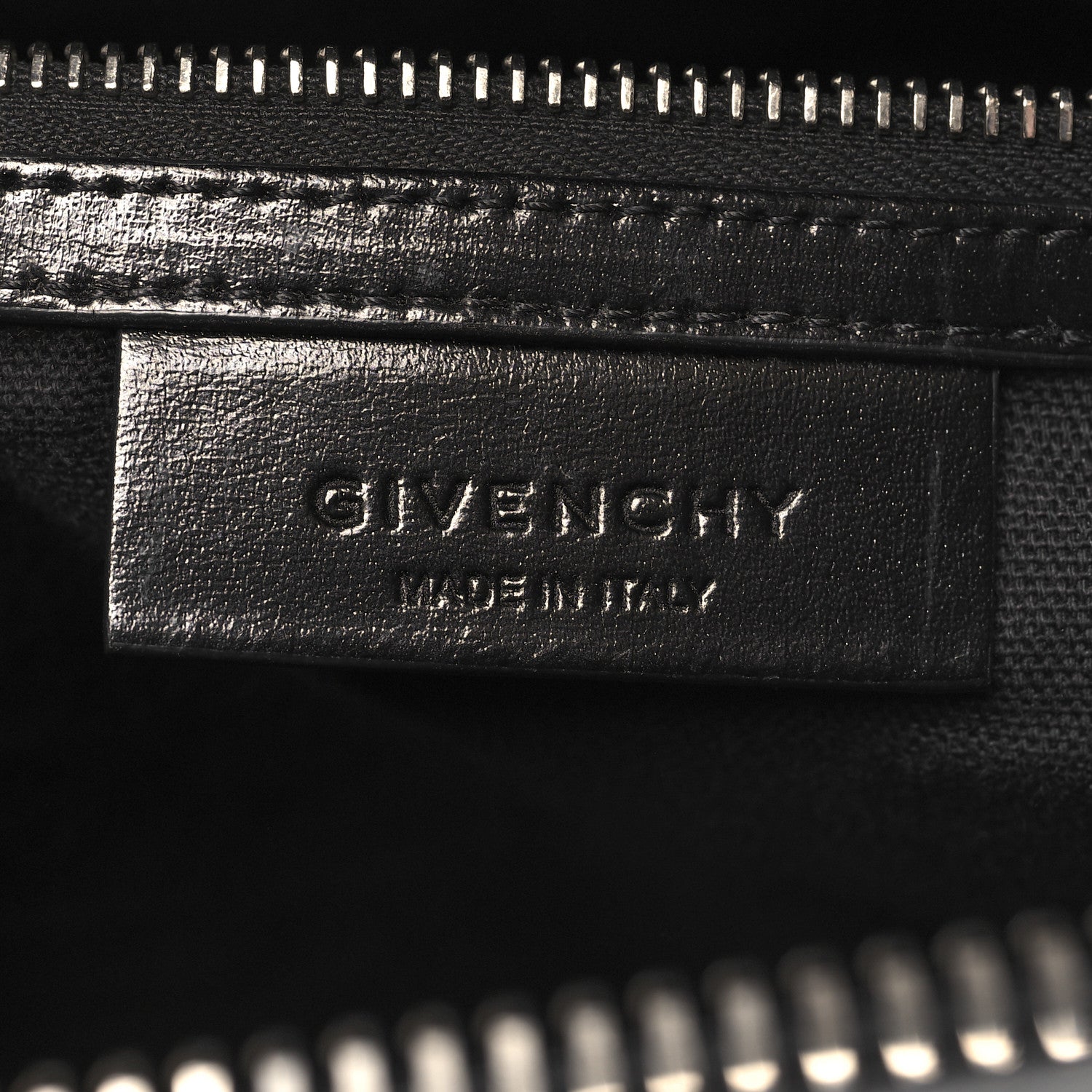 Givenchy Shiny Lord Calfskin Medium Antigona Black 6 of 11