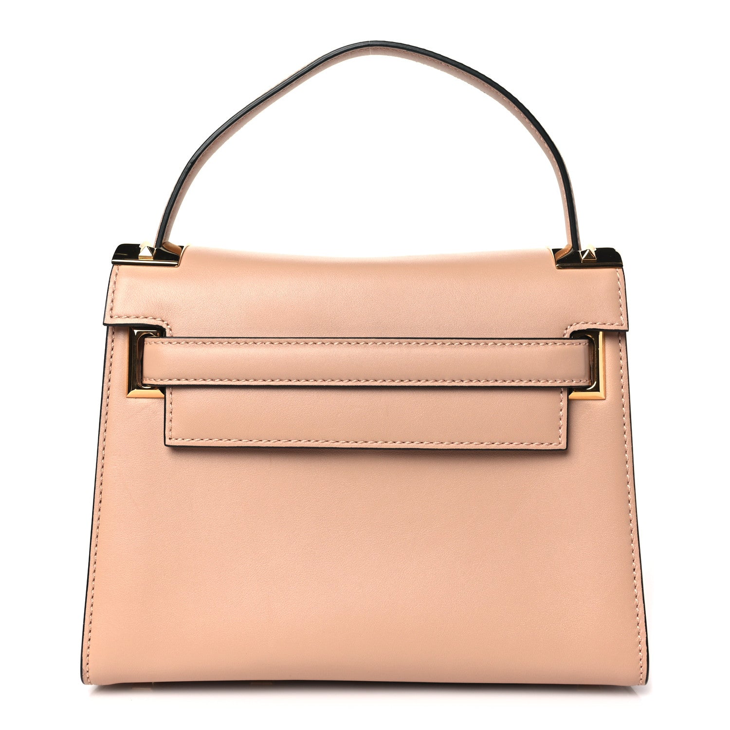 Valentino Garavani Calfskin Medium My Rockstud Frame Bag Beige 1 of 9