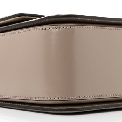 Jimmy Choo Calfskin Diamond Top Handle Crossbody Bag Taupe 9 of 10