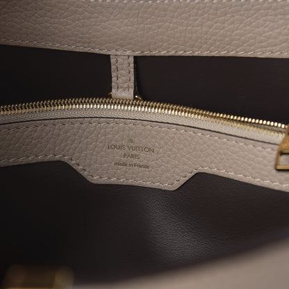Louis Vuitton Taurillon Capucines MM Galet 6 of 9