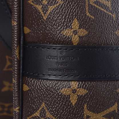 Louis Vuitton Monogram Macassar Keepall Bandouliere 45 7 of 9
