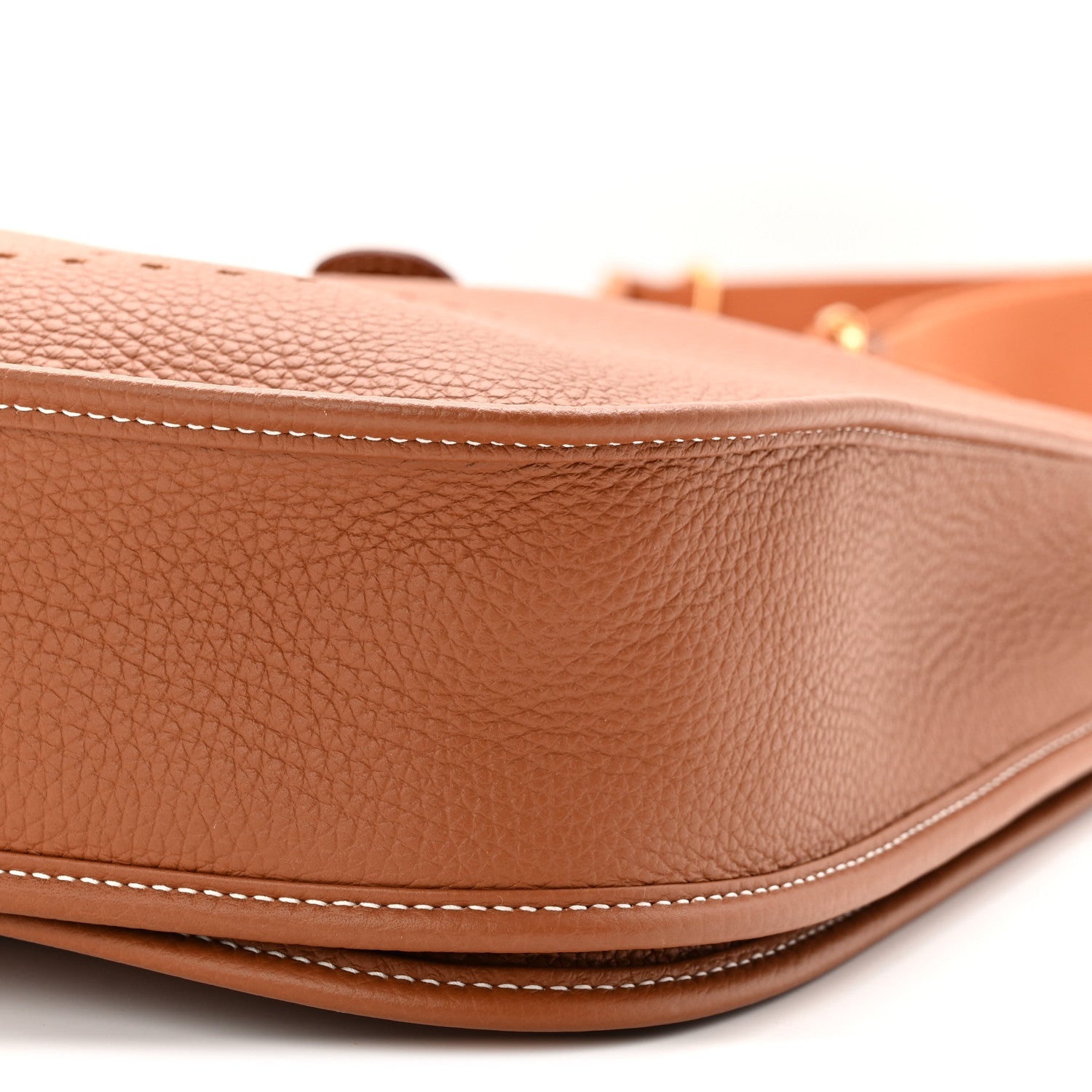 Hermes Taurillon Clemence Evelyne III PM Gold 10 of 11