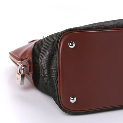 Hermes Toile Vache Hunter Paddock Bolide 35 Grey Rouge H 6 of 10