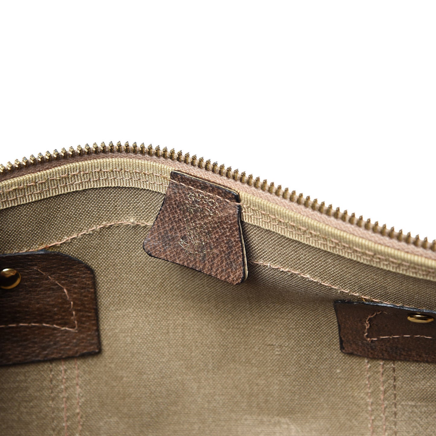 GG Plus Monogram Web Boston Brown