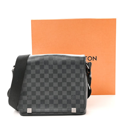 Louis Vuitton Damier Graphite District PM 10 of 10