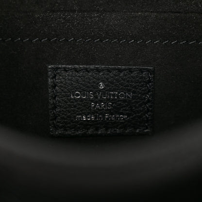 Louis Vuitton Soft Calfskin Mylockme Chain Bag BB Black 6 of 13