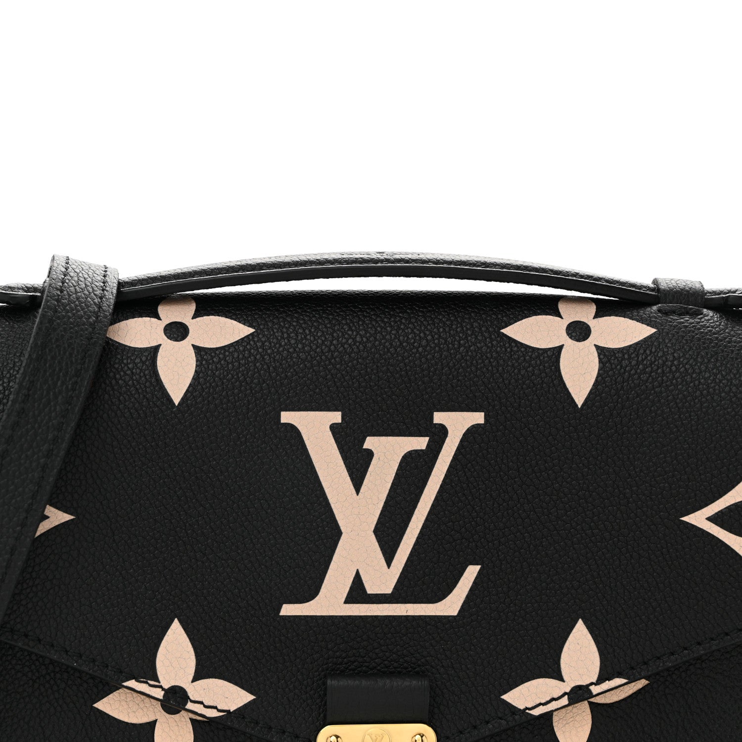 Louis Vuitton Empreinte Monogram Giant Pochette Metis Black Beige 15 of 23