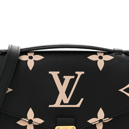 Louis Vuitton Empreinte Monogram Giant Pochette Metis Black Beige 15 of 23