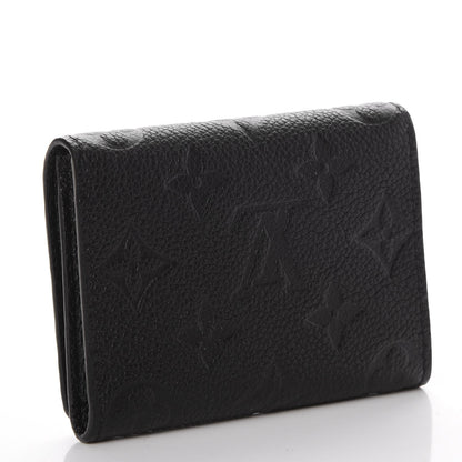 Louis Vuitton Empreinte Business Card Holder Black 3 of 8