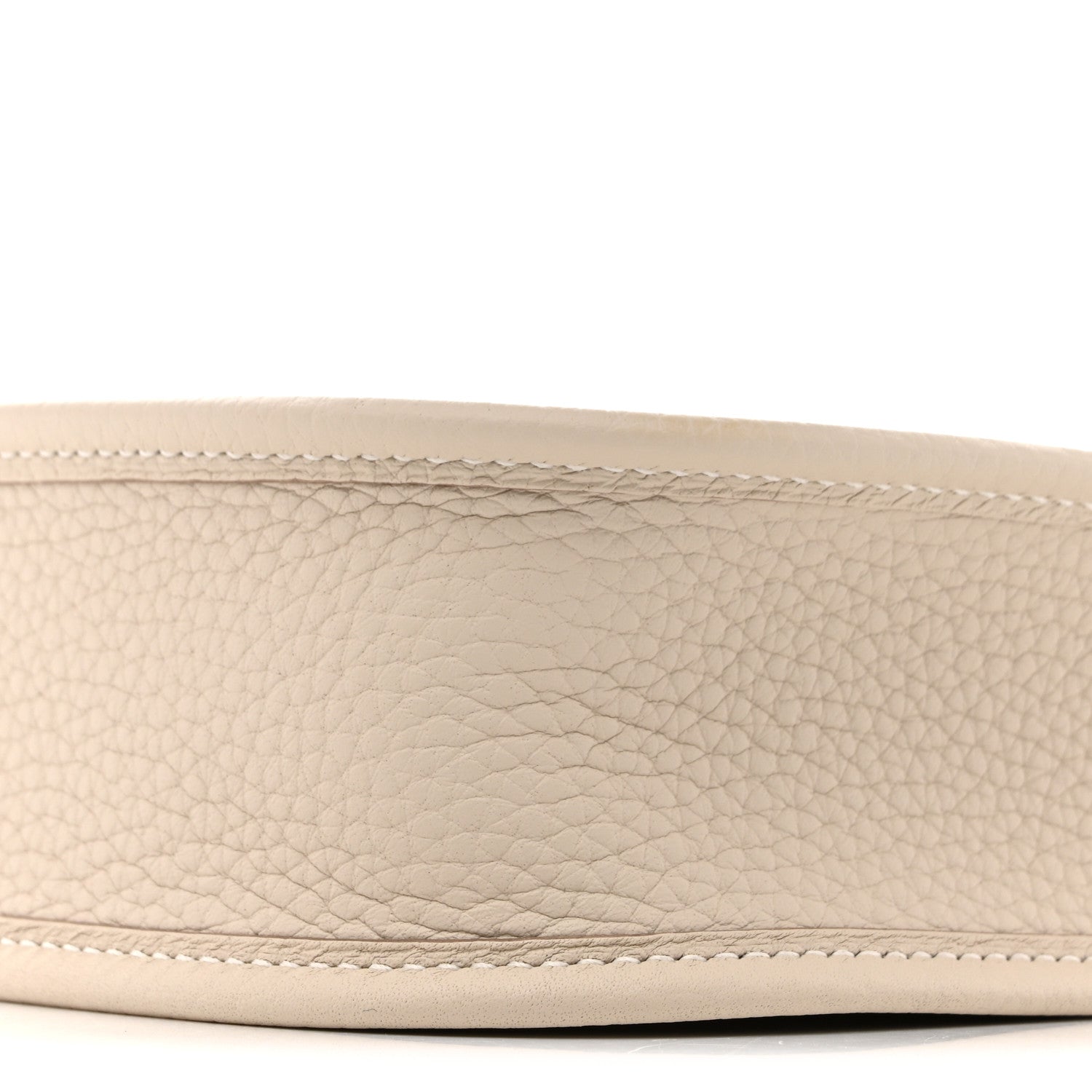 Hermes Taurillon Clemence Amazone Evelyne TPM Craie White 10 of 11