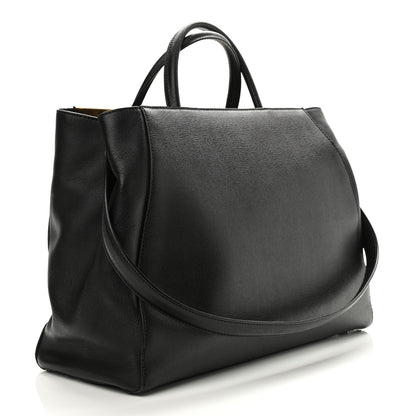 Fendi Vitello Elite Regular 2Jours Tote Black 3 of 10