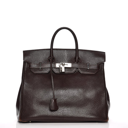 Hermes Chevre de Coromandel HAC Birkin 32 Cocoan 1 of 33