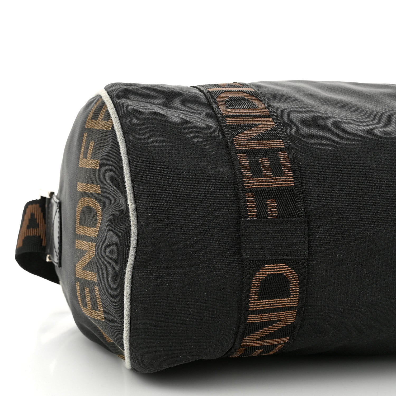 Fendi Nylon 1925 Small Duffel Bag Black 9 of 10